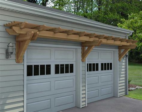 Trellis Over Garage Door Wood Trellis Over Garage Door Trellis Inside