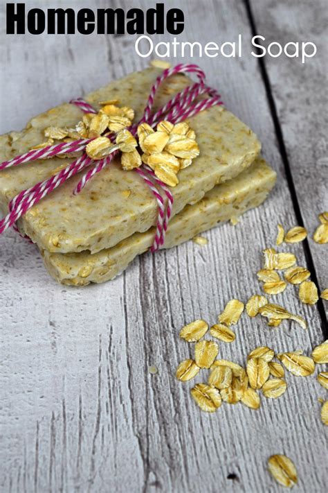 Homemade Oatmeal Soap With 2 Ingredients