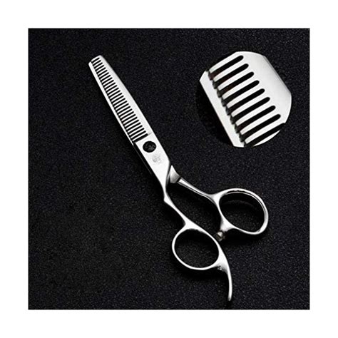 Ciseaux De Coiffure Main Gauche Ciseaux Professionnel Plat Dents Cu