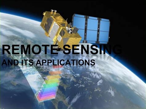 Module Remote Sensing In Civil Engineering Pptx