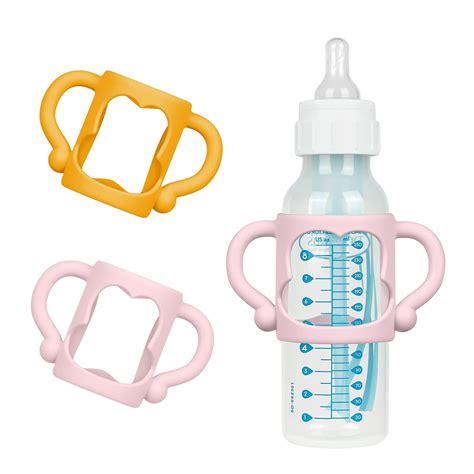 Amazon.com : Silicone Baby Bottle Handles, 2PCS Bottle Handles for Dr ...