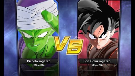 Xenoverse 2 Requested Match PC Piccolo Ragazzo Fine DB Vs Goku