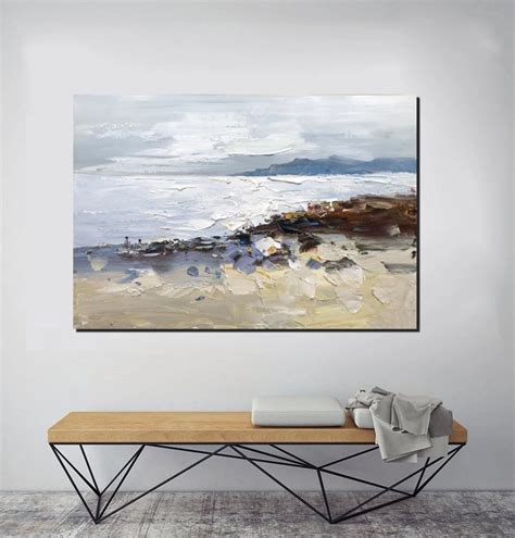 Landscape Paintings for Living Room, Landscape Canvas Paintings, Abstr ...