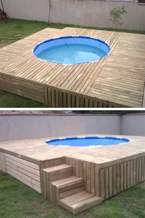 20 Above Ground Pool Deck Ideas to Inspire Your Next Outdoor Project 2022