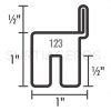 Perfil 123 C 18 X 6 MTS Surtiaceros