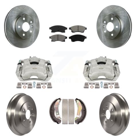 Transit Auto Front Rear Disc Brake Caliper Rotors Drums Semi Metallic