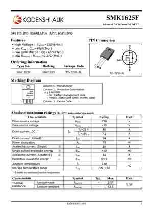 Smk F Mosfet Datasheet Pdf Equivalent Cross Reference Search