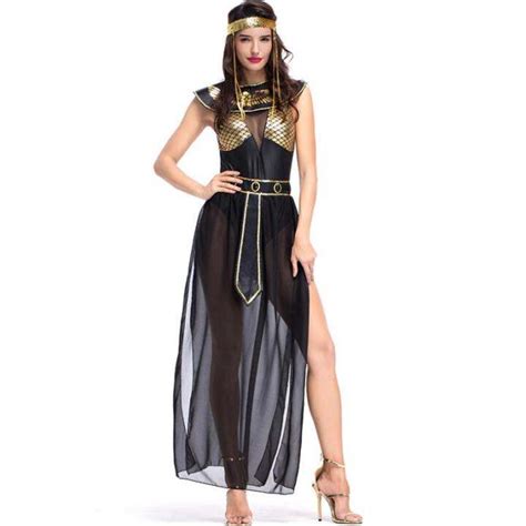 Medieval Queen Cleopatra Costumes For Adult Women Ancient Egyptian Pharaoh Cosplay Clothing