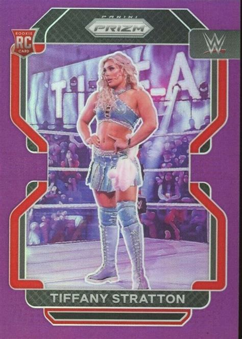 Tiffany Stratton Prizm Wwe Purple Price Guide Sports