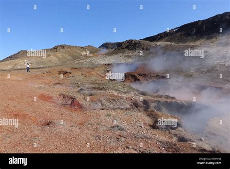 Natural hot springs Iceland Stock Photo - Alamy