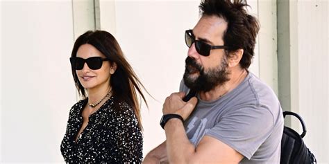 Penelope Cruz And Javier Bardem Fly Out Of Venice After Attending Film