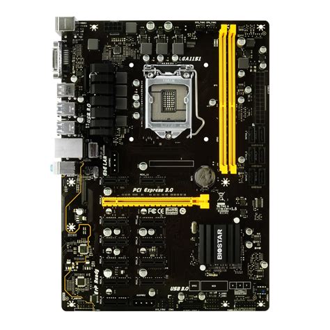 Placa De Baza Biostar Tb Btc Pro Pentru Mining Socket Ddr