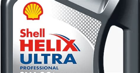 МОТОРНО МАСЛО SHELL HELIX ULTRA PROF AV L 0W30 5L