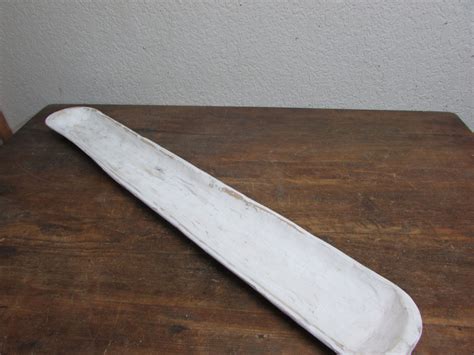 Great Value Long Baguette Dough Bowl Batea 5 Primitive 6 X 40 Etsy