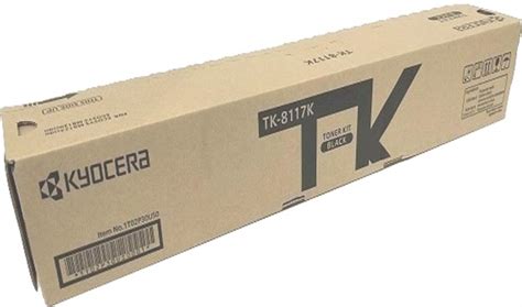 Kyocera 1T02P30US0 Model TK 8117K Black Toner Kit For Use With Kyocera