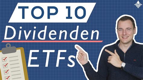 TOP 10 Dividenden ETFs für den ETF Sparplan und Einmalkauf Northern