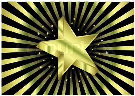 GOLD STAR Stock Vector Colourbox