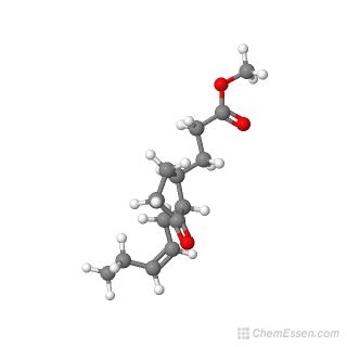 Methyl 3-{3-oxo-2-[(2Z)-pent-2-en-1-yl]cyclopentyl}propanoate Structure - C14H22O3 - Over 100 ...