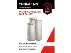 Thermann L KW Single Element Electric Hot Water System From Reece