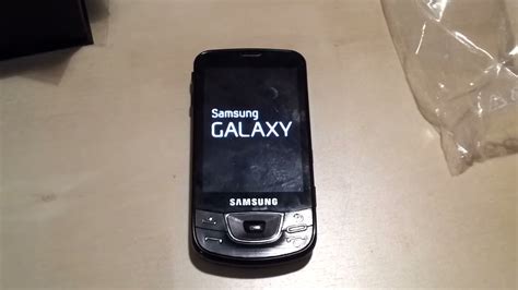 Samsung Galaxy GT I7500 Video 1 YouTube