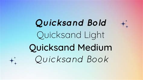 Quicksand Font: Free Download - Onedesblog