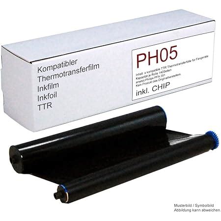 Kompatible Thermotransferfolie als Ersatz für Philips PFA 351 und PFA