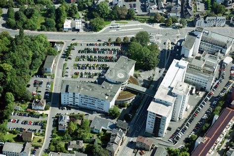 Wetzlar aus der Vogelperspektive Verwaltungsgebäude der staatlichen