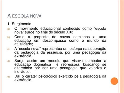 Características Da Escola Nova - Quais São As Principais Características Da Escola Nova? – OHQV