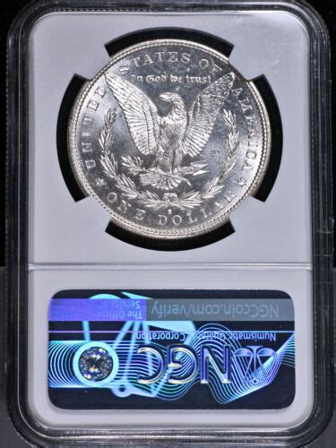 S Morgan Silver Dollar Ngc Ms Blast White Superb Eye Appeal Ebay