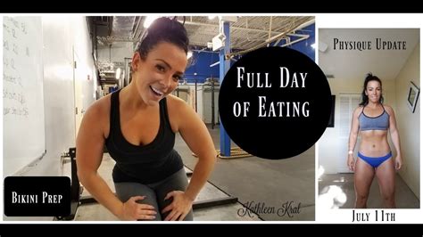 Full Day Of Eating Bikini Prep YouTube