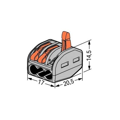 Wago 222 413 Classic Splicing Connector New Age Canada