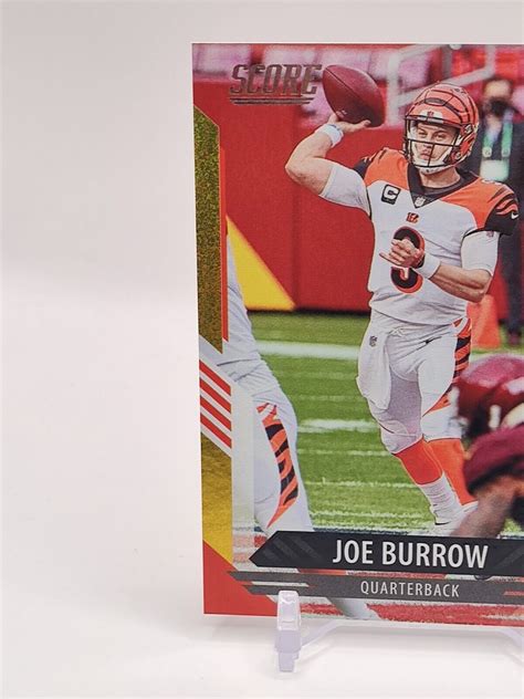 2021 Score Joe Burrow Gold Dots 156225 Ebay