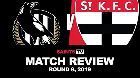 Round Afl Collingwood Vs St Kilda Review Saint Tv Youtube