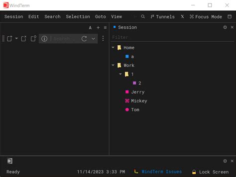 Windterm Manage Sessions Windterm And Windedit