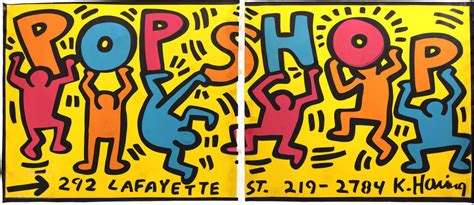 The Keith Haring Pop Shop Archive - Minnie Muse