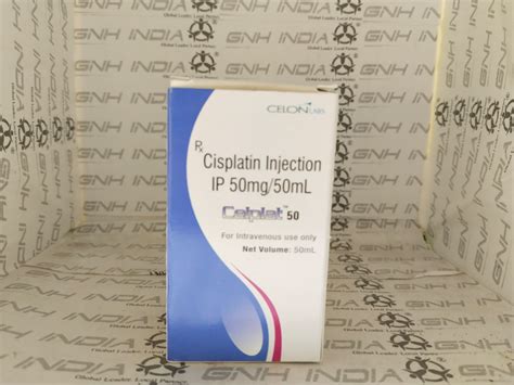 BUY Celplat 50 Cisplatin IP 50mg 50ml By Celon Laboratories PVT LTD