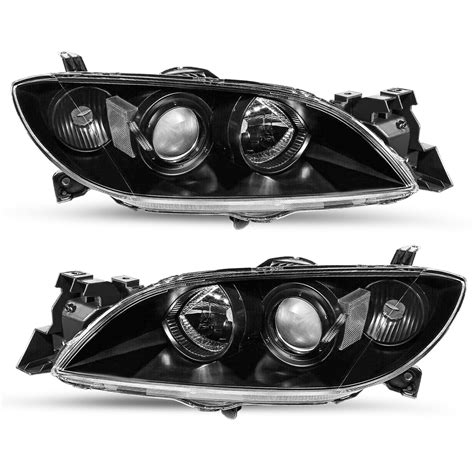 Snapklik Halogen Headlights Assembly Headlamp Replacement Fit