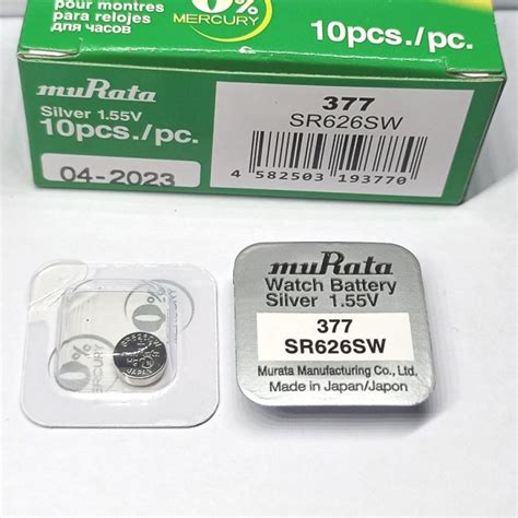 Baterai Sony MuRata Single Pack Sr626Sw 377 Original Lazada Indonesia