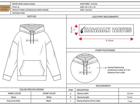 Create Streetwear Hoodie Fashion Design Apparel Tech Pack Upwork