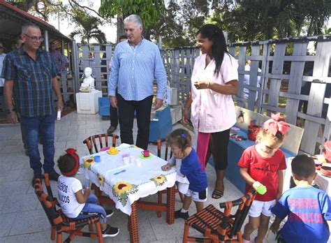 Díaz Canel en La Habana un recorrido por sitios de interés