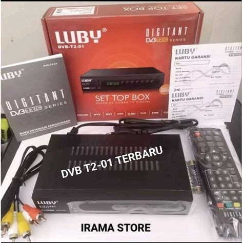 Jual Set Top Box Tv Digital Luby Dvb T Stb Penerima Siaran Tv