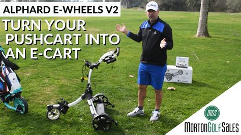 Convert Your Golf Pushcart Into An E Cart Youtube