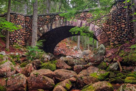 Cobblestone Bridge In Acadia Fine Art Photo Print For Sale | Photos by ...