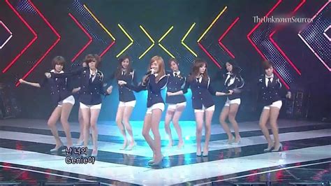 090726 SNSD Tell Me Your Wish Genie Inkigayo YouTube