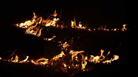 Fire Night Darkness Dark Background 4K HD Dark Background Wallpapers ...