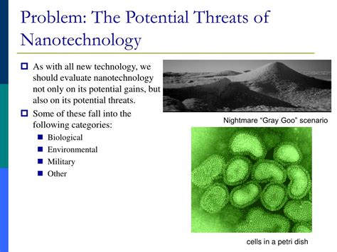 Ppt The Dangers Of Nanotechnology Powerpoint Presentation Free