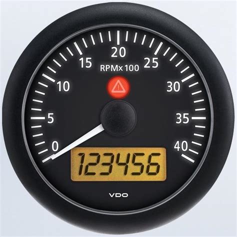 VDO Tachometer View Line Series VDO VIEW LINE Indicators And