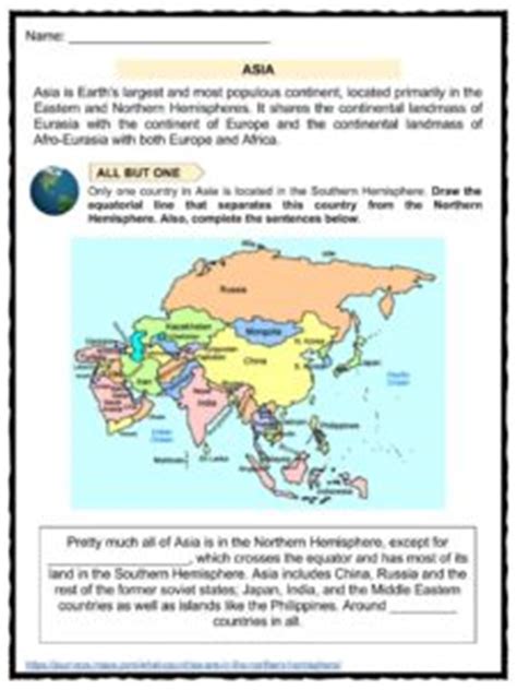 Northern Hemisphere Facts, Worksheets & Latitude Information For Kids