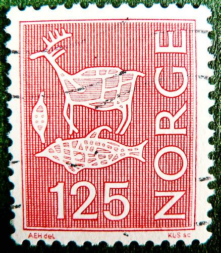 Flickriver Photoset Stamps Noreg Norway Frimärken Noreg Postzegel