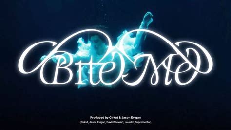 bite me by enhypen | Dark blood, Blood wallpaper, Blue aesthetic